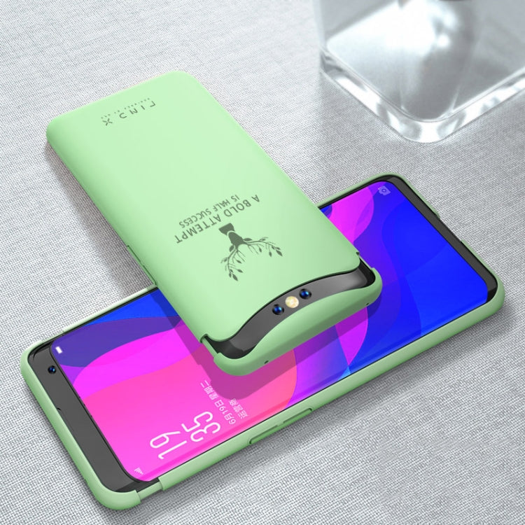 For OPPO Find X Elk Pattern Ultra-thin TPU Soft Case with Magnetic Liftable Cap