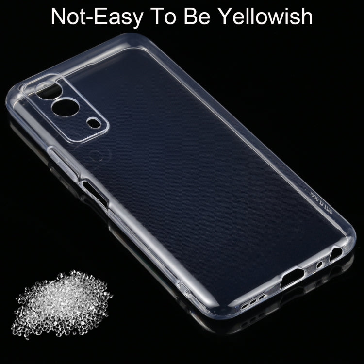 For vivo Y53s 0.75mm Ultra-thin Transparent TPU Soft Protective Case
