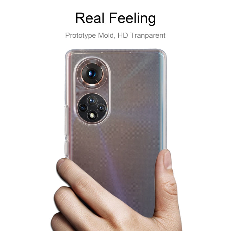 For Honor 50 0.75mm Ultra-thin Transparent TPU Soft Protective Case