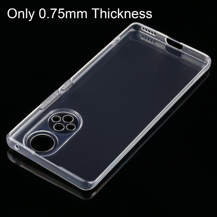 For Honor 50 0.75mm Ultra-thin Transparent TPU Soft Protective Case