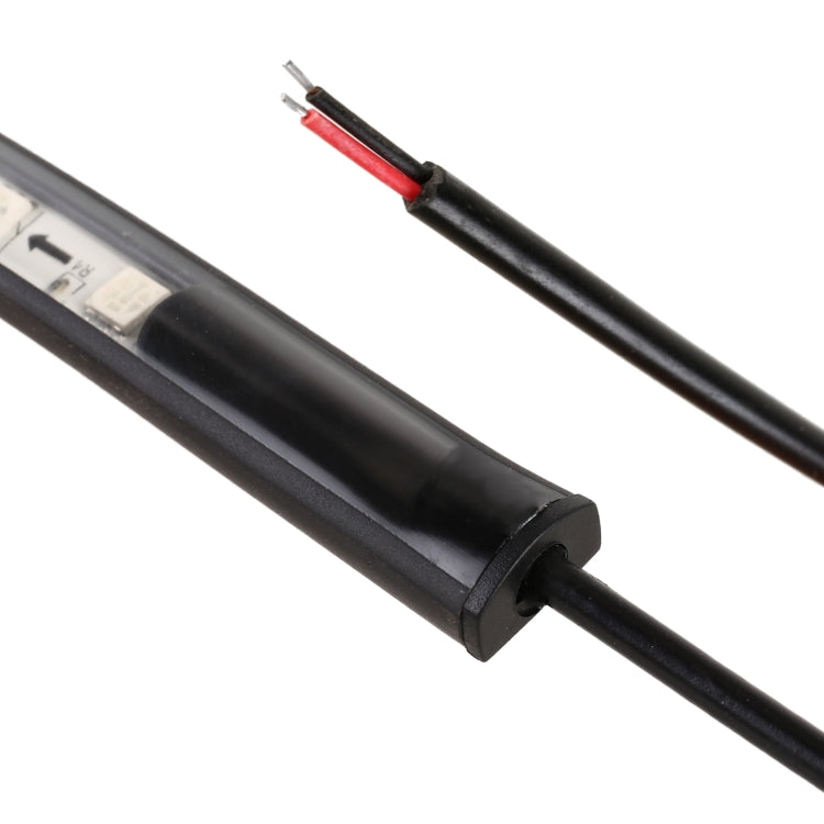 DC24V / 7W Colorful Truck Warning Light Slide Light with SMD-5050 Lamp Beads, Length:2.0m