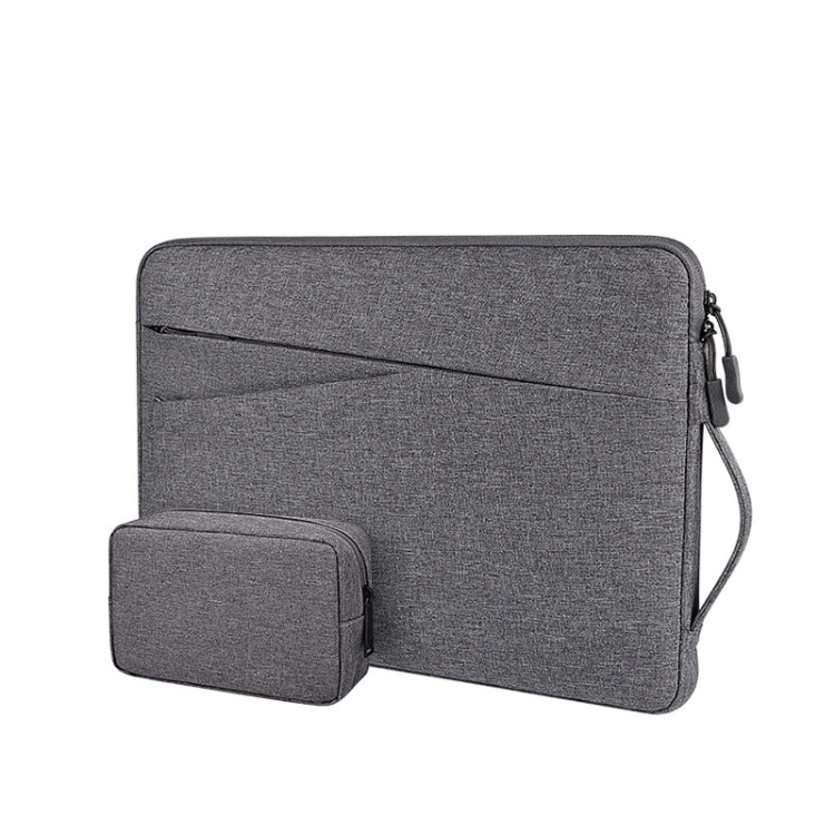 ND01DS Polyester Notebook Laptop Liner Bag with Small Bag, Size:13.3 inch