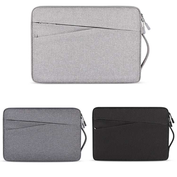 ND01DS Polyester Notebook Laptop Liner Bag with Small Bag, Size:14.1-15.4 inch