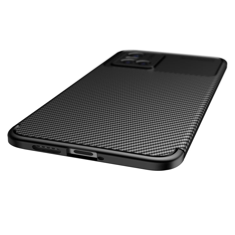For vivo S10 Carbon Fiber Texture Shockproof TPU Case