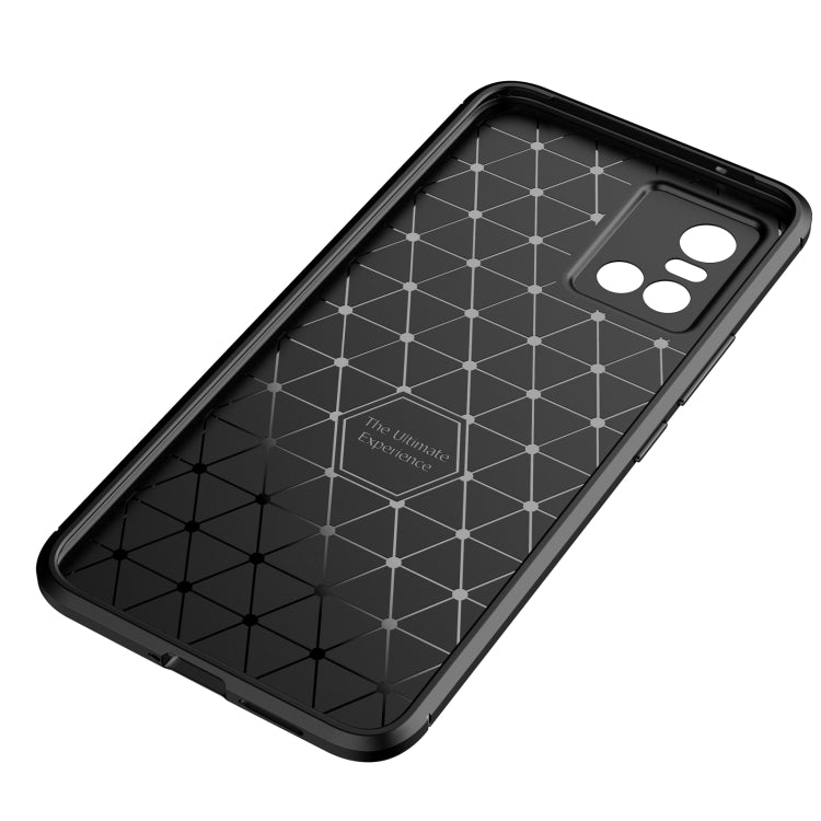 For vivo S10 Carbon Fiber Texture Shockproof TPU Case