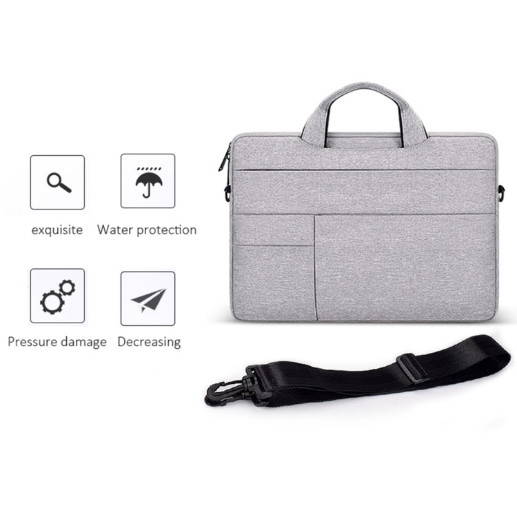 ND05SDJ Oxford Cloth + Nylon Laptop Portable Shoulder Bag, Size:14.1-15.4 inch