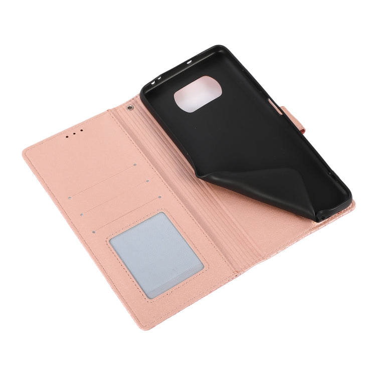 For Xiaomi POCO X3 NFC / X3 Pro / X3 Skin Feel Embossed Sunflower Horizontal Flip Leather Case with Holder & Card Slots & Wallet & Lanyard