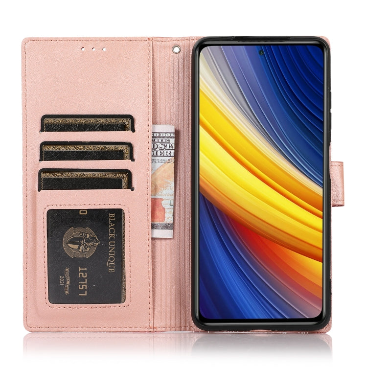For Xiaomi POCO X3 NFC / X3 Pro / X3 Skin Feel Embossed Sunflower Horizontal Flip Leather Case with Holder & Card Slots & Wallet & Lanyard