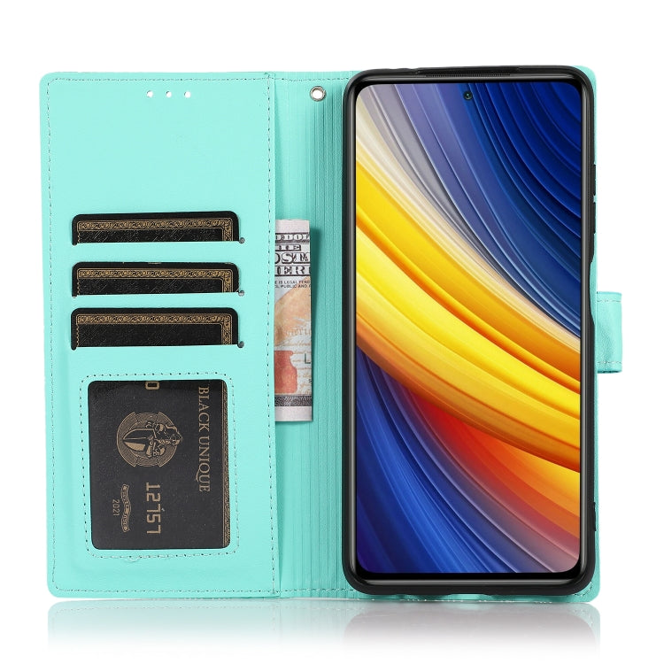 For Xiaomi POCO X3 NFC / X3 Pro / X3 Skin Feel Embossed Sunflower Horizontal Flip Leather Case with Holder & Card Slots & Wallet & Lanyard