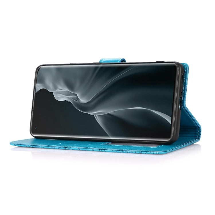 For Xiaomi Mi 11 Skin Feel Embossed Sunflower Horizontal Flip Leather Case with Holder & Card Slots & Wallet & Lanyard