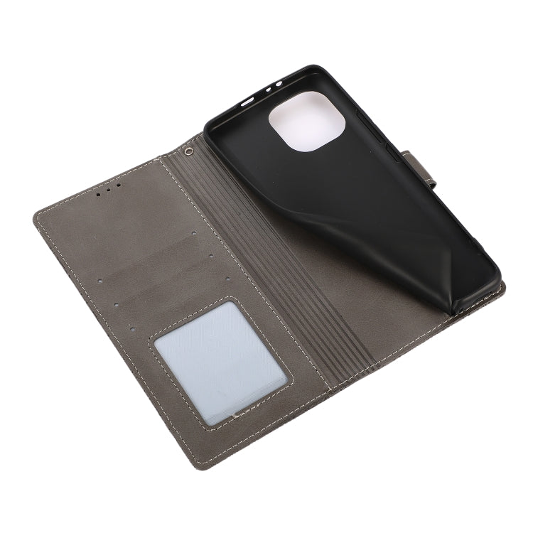 For Xiaomi Mi 11 Skin Feel Embossed Sunflower Horizontal Flip Leather Case with Holder & Card Slots & Wallet & Lanyard