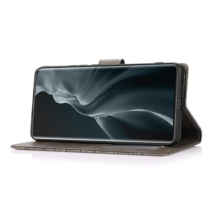 For Xiaomi Mi 11 Skin Feel Embossed Sunflower Horizontal Flip Leather Case with Holder & Card Slots & Wallet & Lanyard