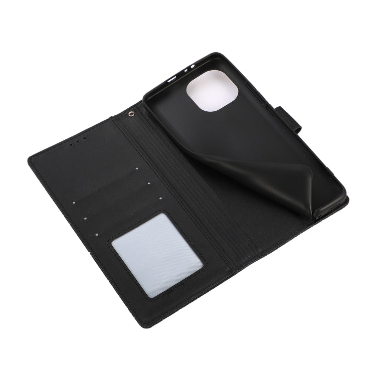 For Xiaomi Mi 11 Skin Feel Embossed Sunflower Horizontal Flip Leather Case with Holder & Card Slots & Wallet & Lanyard