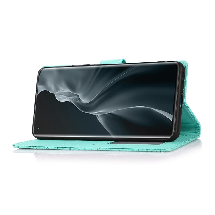 For Xiaomi Mi 11 Skin Feel Embossed Sunflower Horizontal Flip Leather Case with Holder & Card Slots & Wallet & Lanyard