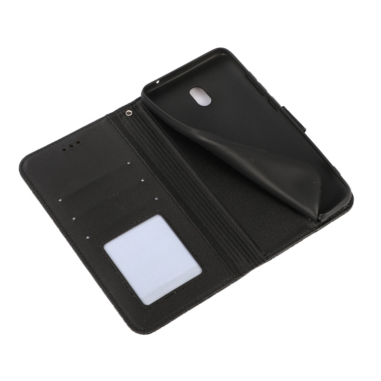 For Xiaomi Redmi 8A Skin Feel Embossed Sunflower Horizontal Flip Leather Case with Holder & Card Slots & Wallet & Lanyard