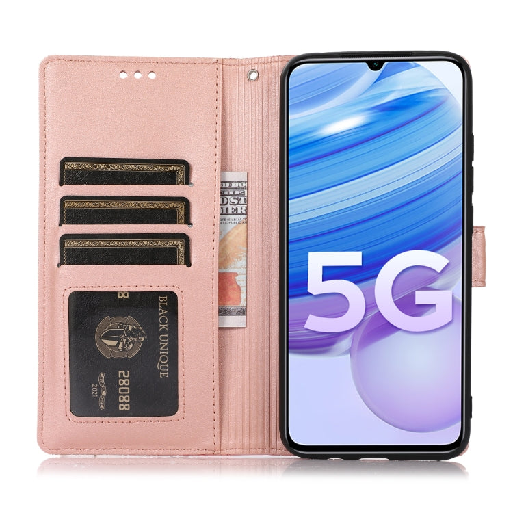 For Xiaomi Redmi 10X 5G Skin Feel Embossed Sunflower Horizontal Flip Leather Case with Holder & Card Slots & Wallet & Lanyard