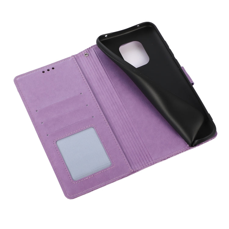 For Xiaomi Redmi 10X 5G Skin Feel Embossed Sunflower Horizontal Flip Leather Case with Holder & Card Slots & Wallet & Lanyard