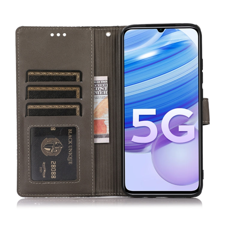 For Xiaomi Redmi 10X 5G Skin Feel Embossed Sunflower Horizontal Flip Leather Case with Holder & Card Slots & Wallet & Lanyard