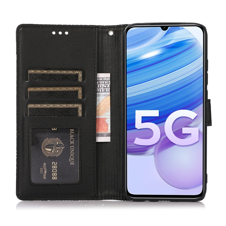 For Xiaomi Redmi 10X 5G Skin Feel Embossed Sunflower Horizontal Flip Leather Case with Holder & Card Slots & Wallet & Lanyard