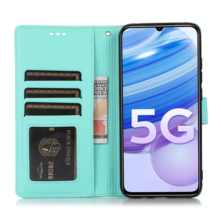 For Xiaomi Redmi 10X 5G Skin Feel Embossed Sunflower Horizontal Flip Leather Case with Holder & Card Slots & Wallet & Lanyard