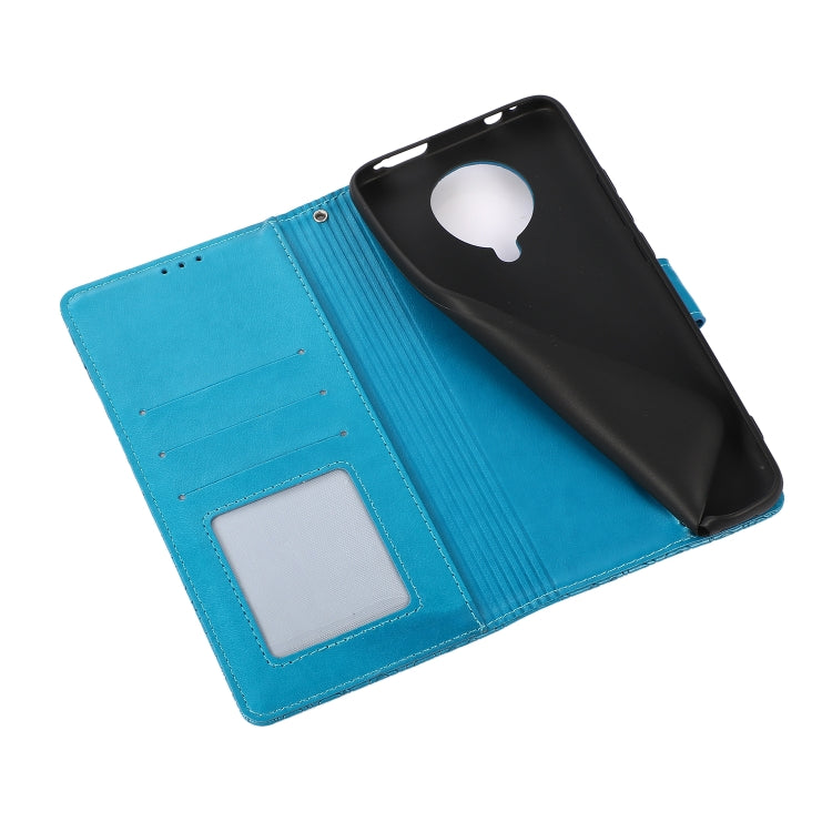 For Xiaomi Redmi K30 Pro Skin Feel Embossed Sunflower Horizontal Flip Leather Case with Holder & Card Slots & Wallet & Lanyard