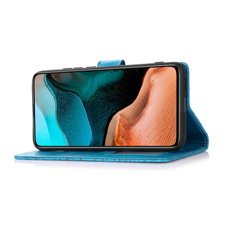 For Xiaomi Redmi K30 Pro Skin Feel Embossed Sunflower Horizontal Flip Leather Case with Holder & Card Slots & Wallet & Lanyard