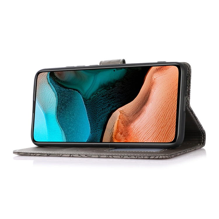 For Xiaomi Redmi K30 Pro Skin Feel Embossed Sunflower Horizontal Flip Leather Case with Holder & Card Slots & Wallet & Lanyard