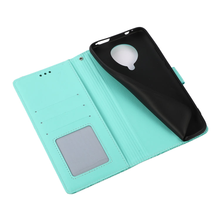 For Xiaomi Redmi K30 Pro Skin Feel Embossed Sunflower Horizontal Flip Leather Case with Holder & Card Slots & Wallet & Lanyard