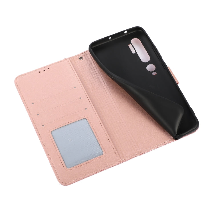 For Xiaomi Mi CC9 Pro Skin Feel Embossed Sunflower Horizontal Flip Leather Case with Holder & Card Slots & Wallet & Lanyard