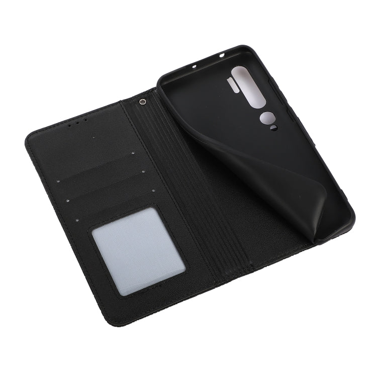 For Xiaomi Mi CC9 Pro Skin Feel Embossed Sunflower Horizontal Flip Leather Case with Holder & Card Slots & Wallet & Lanyard