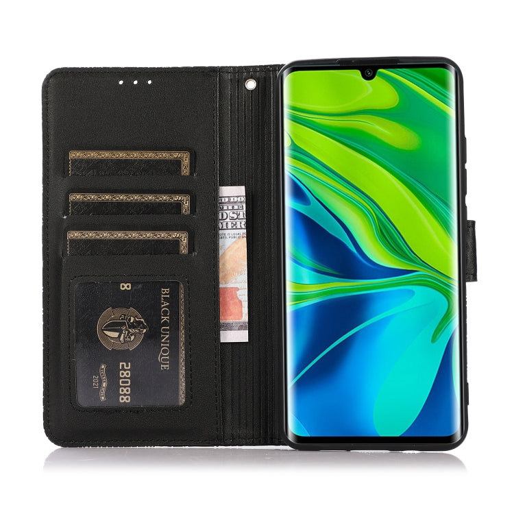 For Xiaomi Mi CC9 Pro Skin Feel Embossed Sunflower Horizontal Flip Leather Case with Holder & Card Slots & Wallet & Lanyard