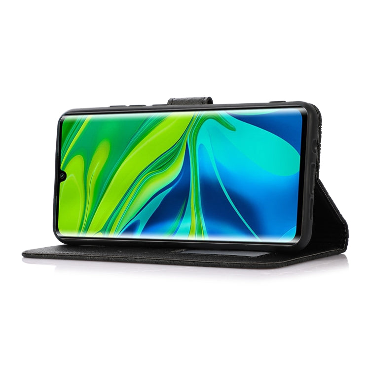 For Xiaomi Mi CC9 Pro Skin Feel Embossed Sunflower Horizontal Flip Leather Case with Holder & Card Slots & Wallet & Lanyard