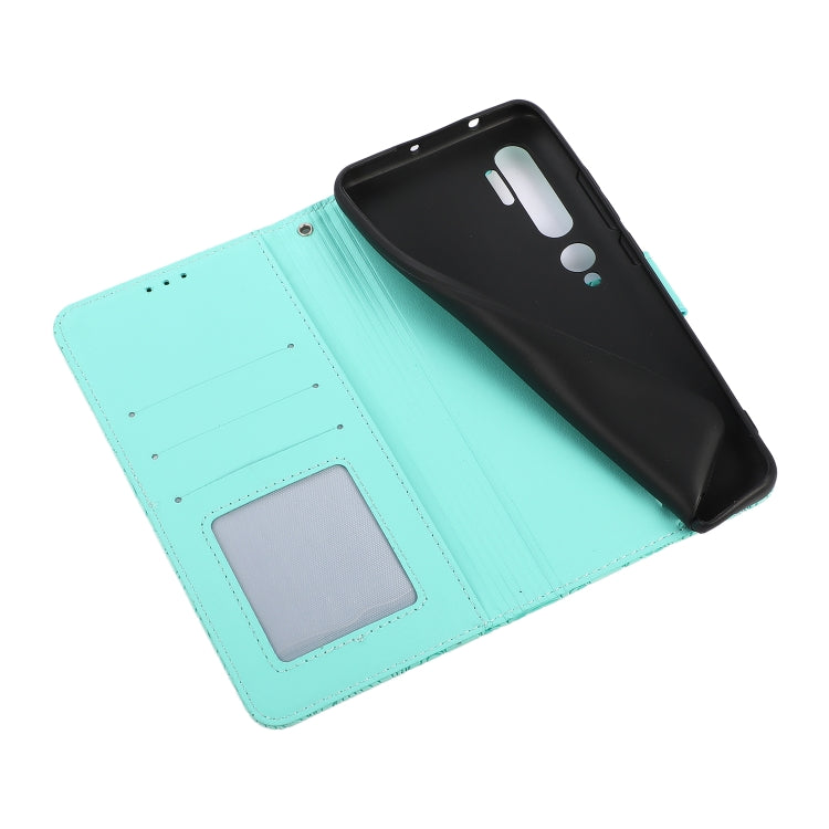 For Xiaomi Mi CC9 Pro Skin Feel Embossed Sunflower Horizontal Flip Leather Case with Holder & Card Slots & Wallet & Lanyard