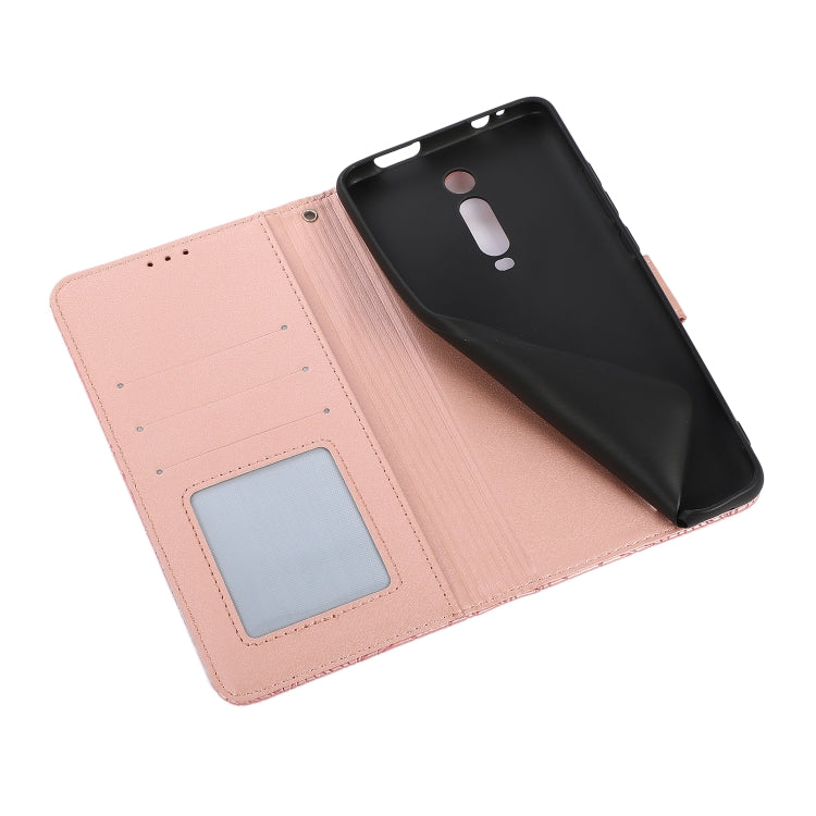 For Xiaomi Redmi K20 Skin Feel Embossed Sunflower Horizontal Flip Leather Case with Holder & Card Slots & Wallet & Lanyard