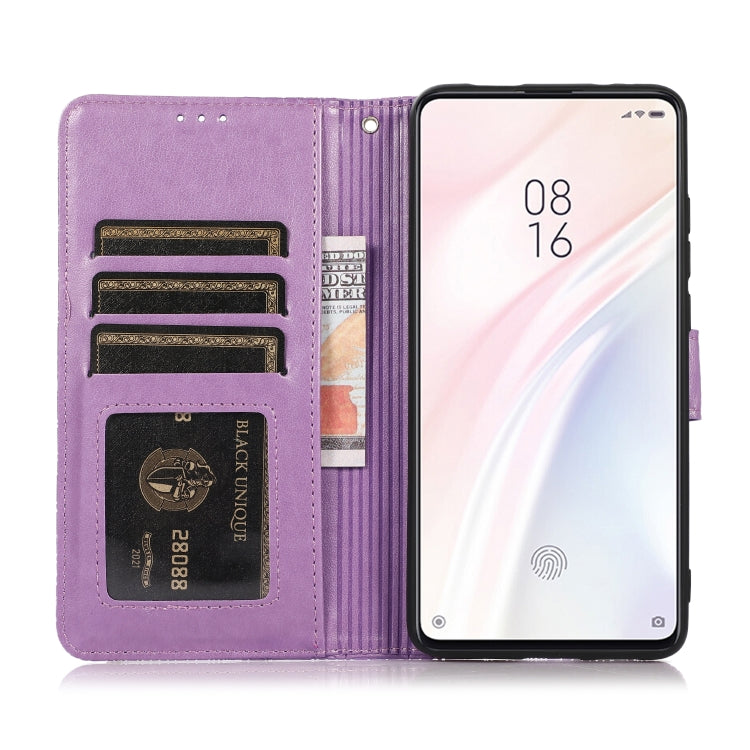 For Xiaomi Redmi K20 Skin Feel Embossed Sunflower Horizontal Flip Leather Case with Holder & Card Slots & Wallet & Lanyard
