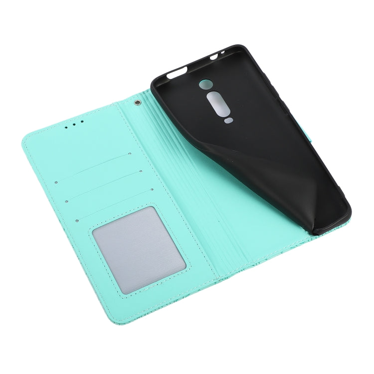 For Xiaomi Redmi K20 Skin Feel Embossed Sunflower Horizontal Flip Leather Case with Holder & Card Slots & Wallet & Lanyard