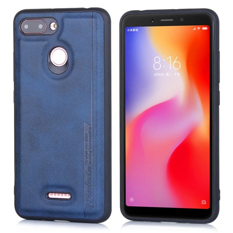 For Xiaomi Redmi 6 Diaobaolee Shockproof PU + TPU Protective Case