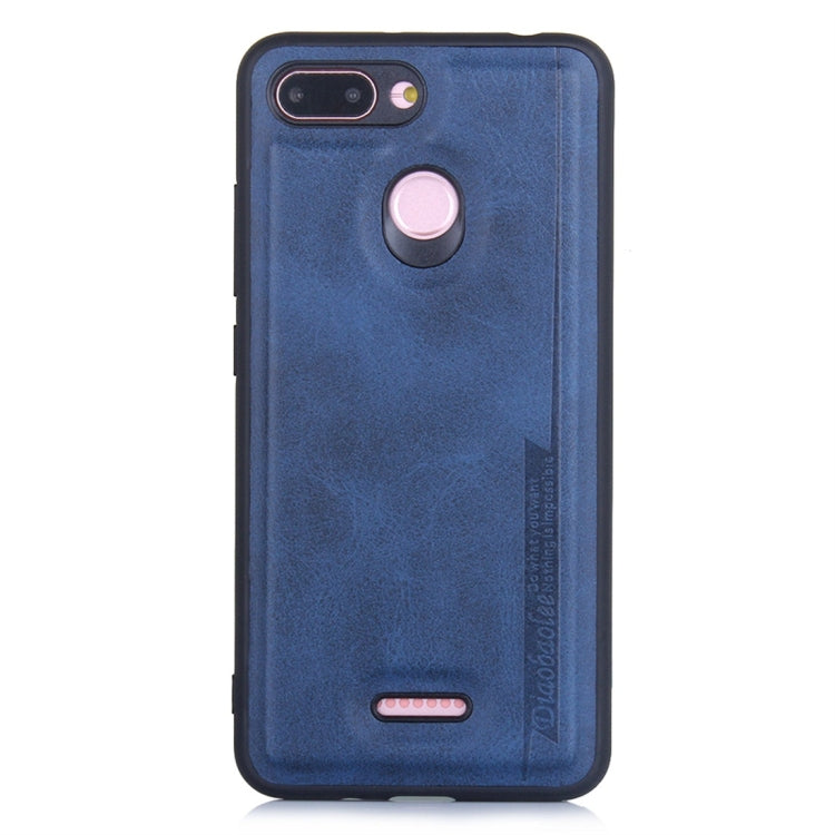 For Xiaomi Redmi 6 Diaobaolee Shockproof PU + TPU Protective Case