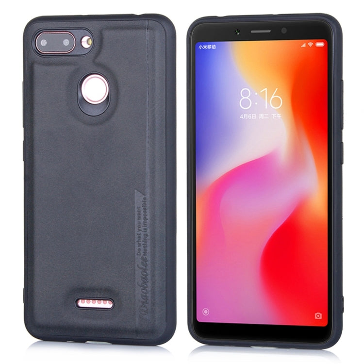 For Xiaomi Redmi 6 Diaobaolee Shockproof PU + TPU Protective Case
