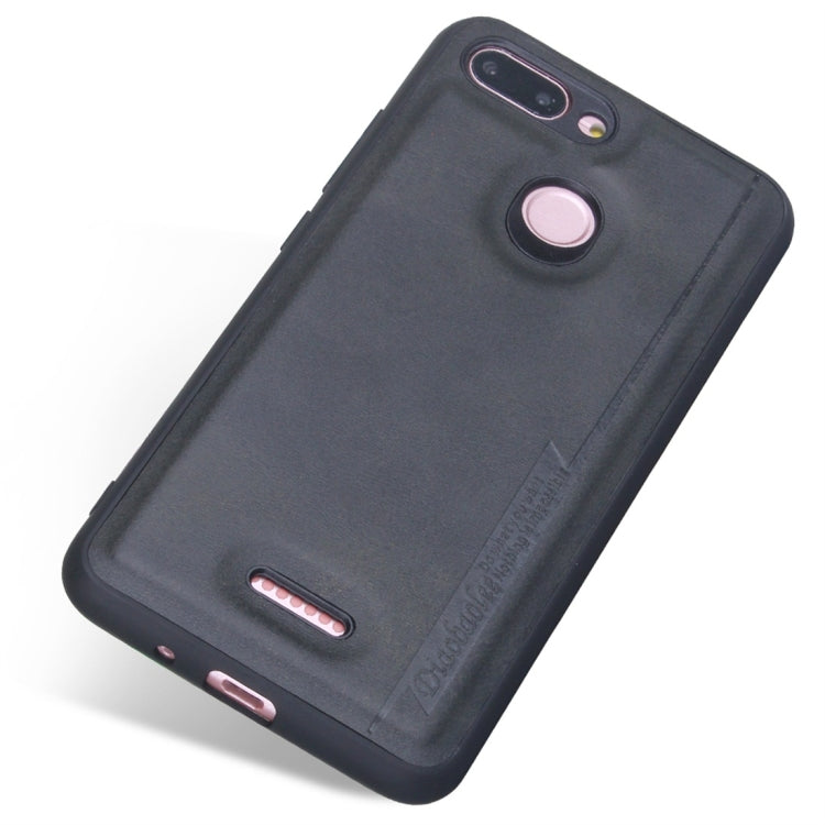 For Xiaomi Redmi 6 Diaobaolee Shockproof PU + TPU Protective Case