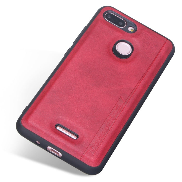 For Xiaomi Redmi 6 Diaobaolee Shockproof PU + TPU Protective Case