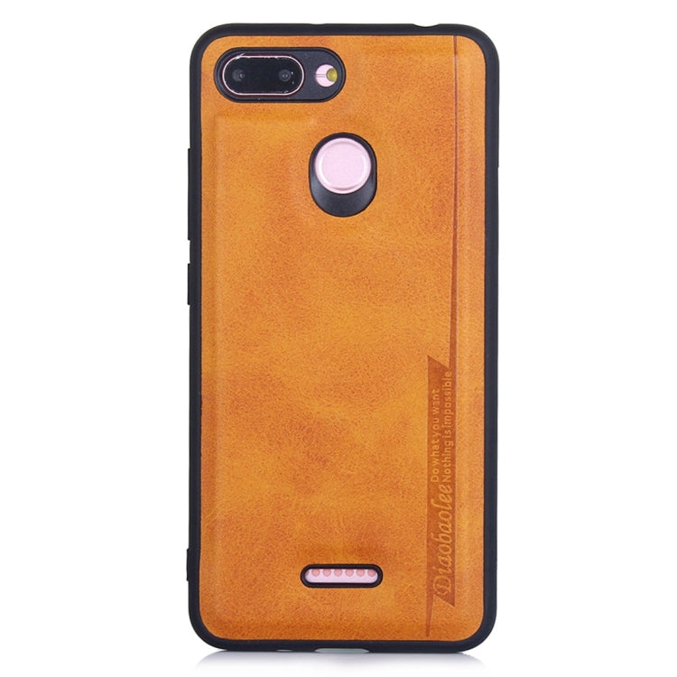 For Xiaomi Redmi 6 Diaobaolee Shockproof PU + TPU Protective Case