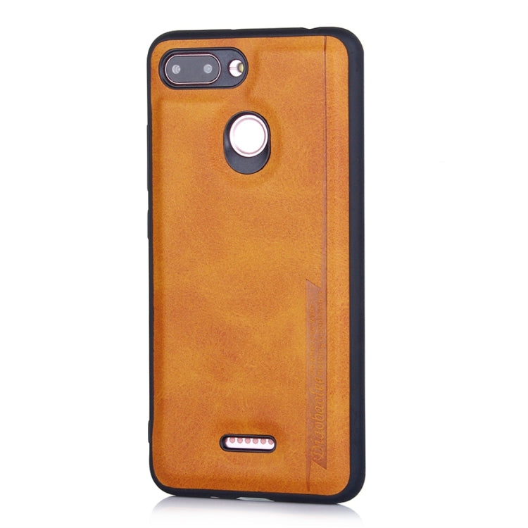 For Xiaomi Redmi 6 Diaobaolee Shockproof PU + TPU Protective Case