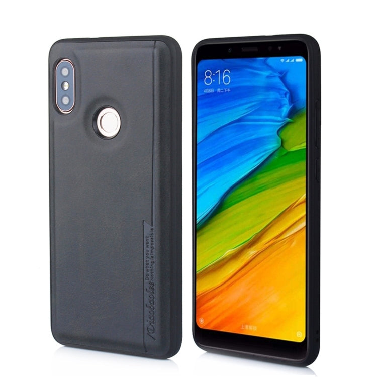 For Xiaomi Redmi Note 5 Diaobaolee Shockproof PU + TPU Protective Case