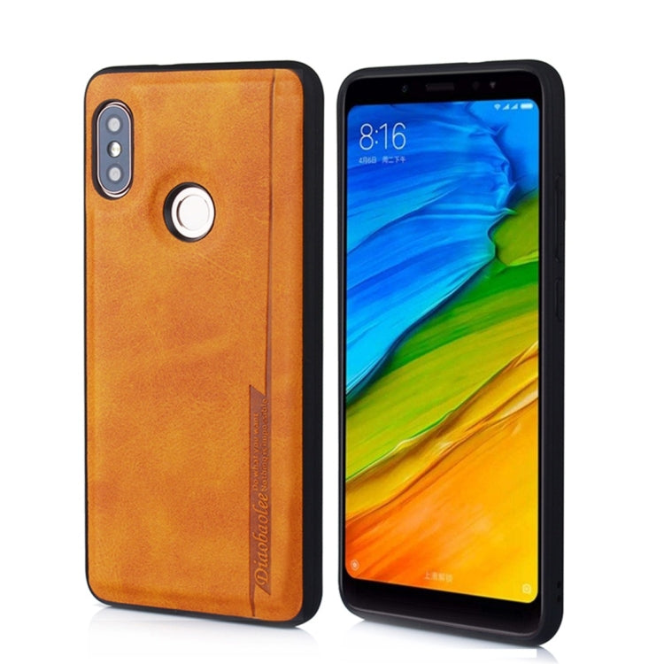 For Xiaomi Redmi Note 5 Pro Diaobaolee Shockproof PU + TPU Protective Case