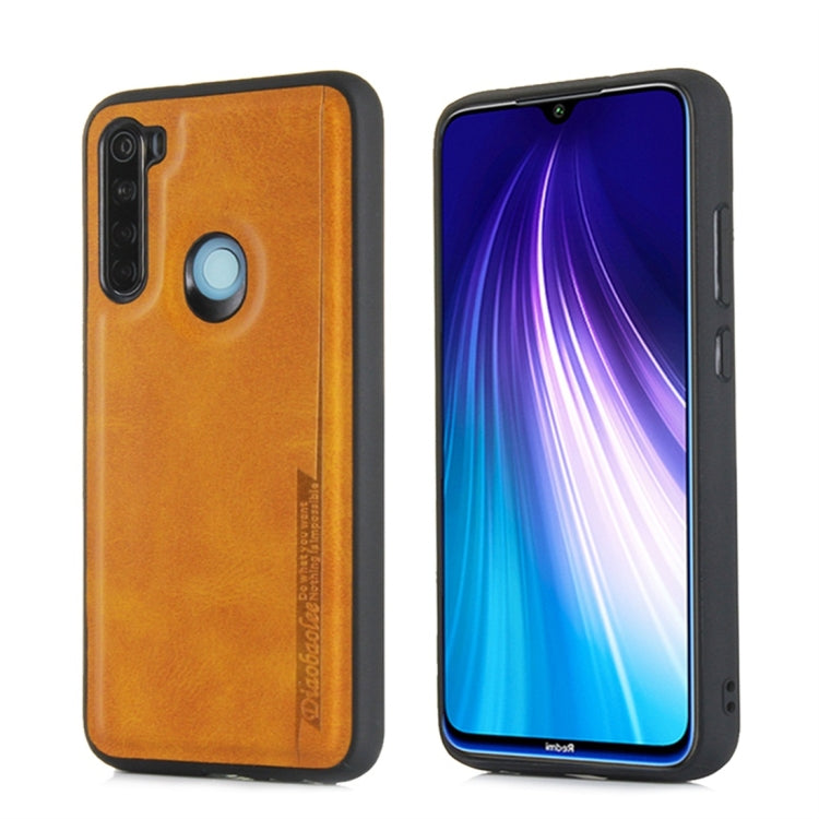 For Xiaomi Redmi Note 8 Diaobaolee Shockproof PU + TPU Protective Case