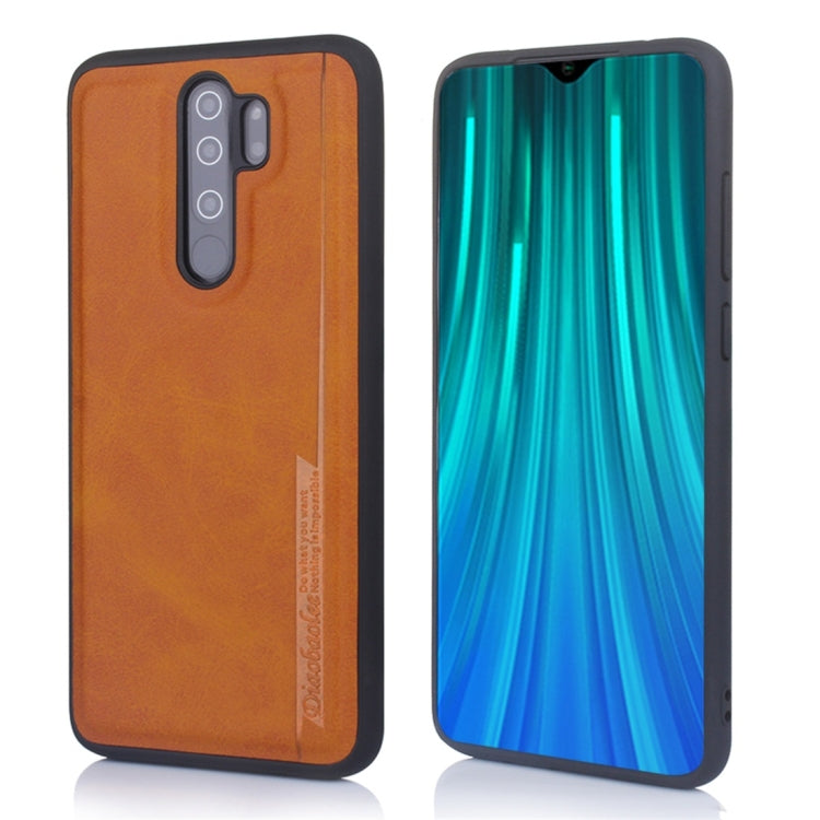 For Xiaomi Redmi Note 8 Pro Diaobaolee Shockproof PU + TPU Protective Case