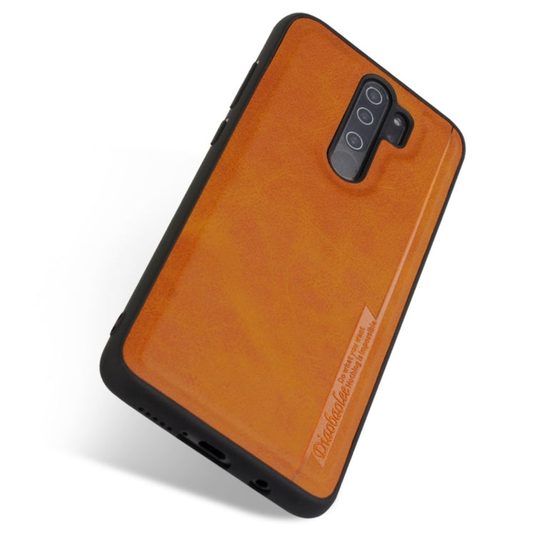For Xiaomi Redmi Note 8 Pro Diaobaolee Shockproof PU + TPU Protective Case