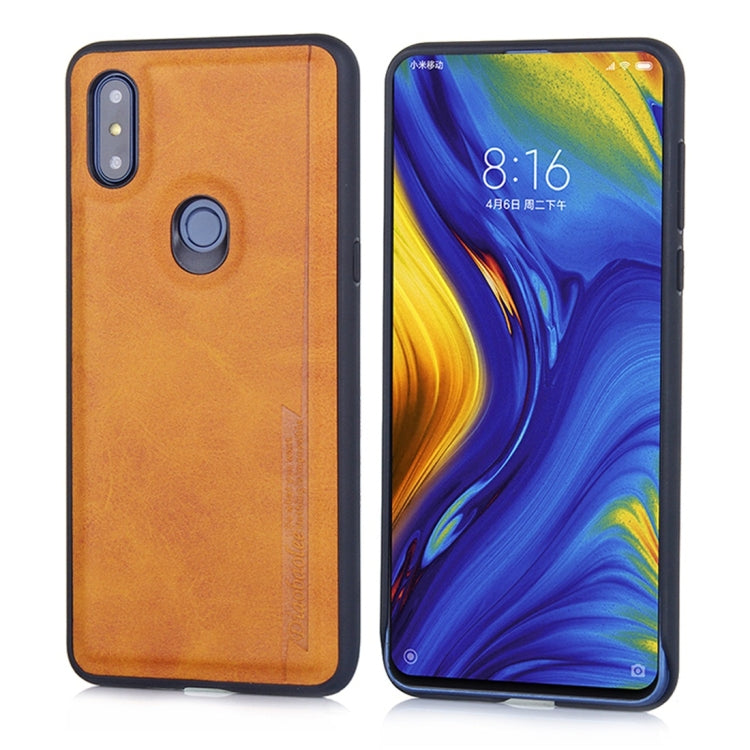 For Xiaomi Mi Mix 3 Diaobaolee Shockproof PU + TPU Protective Case