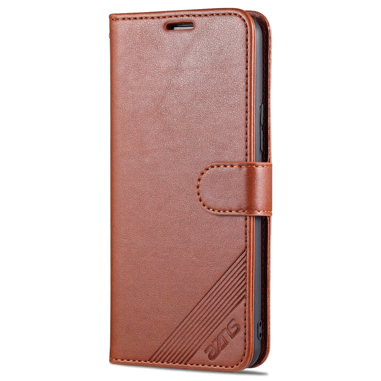 For vivo S9e AZNS Sheepskin Texture Horizontal Flip Leather Case with Holder & Card Slots & Wallet